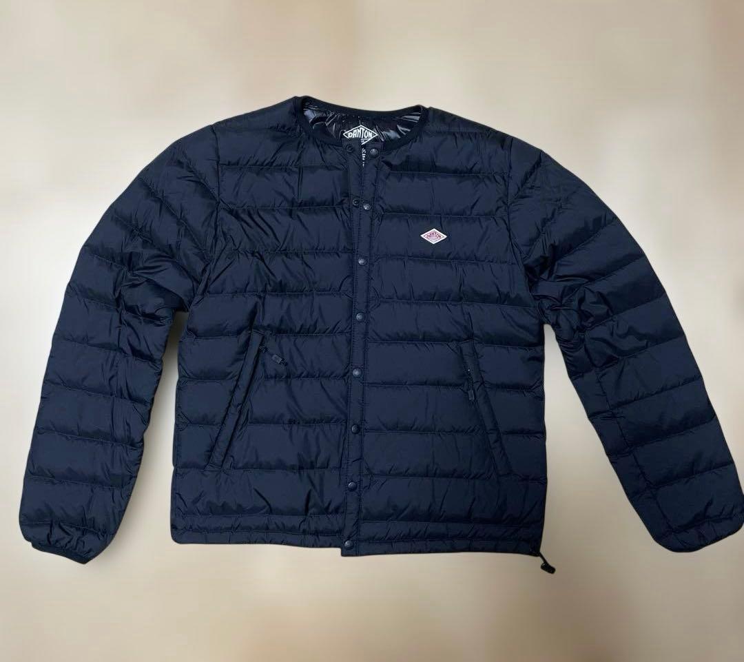 ダントン　ダウンジャケット インナーダウンジャケット　ブラック