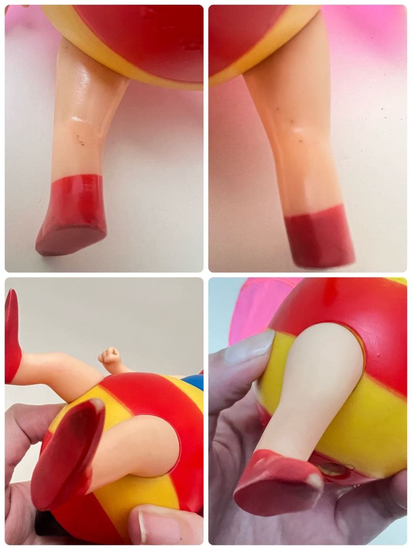 昭和レトロ 40年前 当時物 中島製作所 みなしごハッチ ソフビ