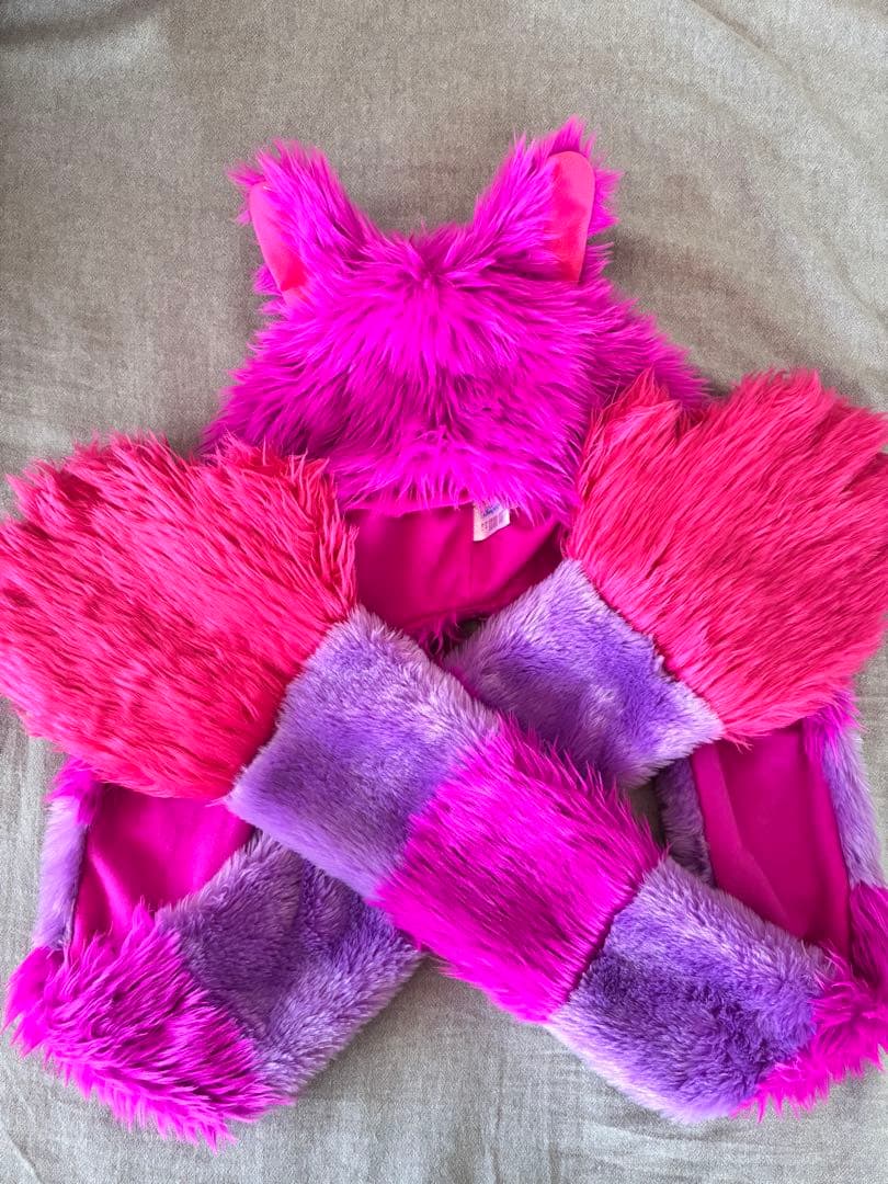 ディズニー チシャ猫 マフラーキャップ