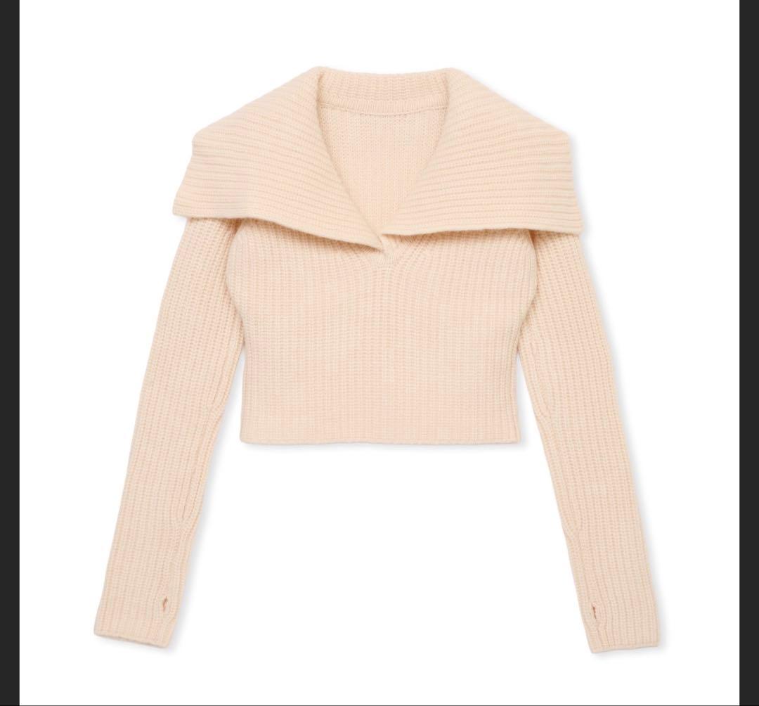 新品未使用　SHISHIKUI eri セーラーカラーニット　シシクイ