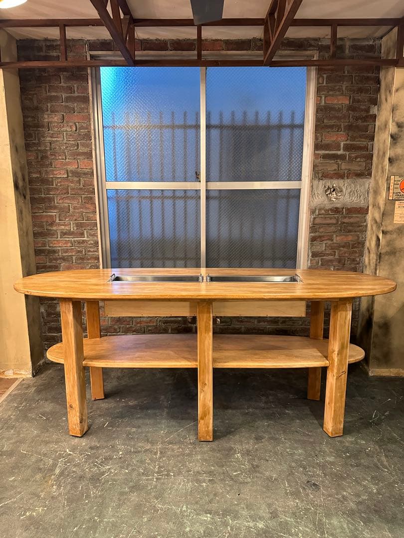 【Haru】配送設置込み　スタンディング　バー　カウンター　店舗用