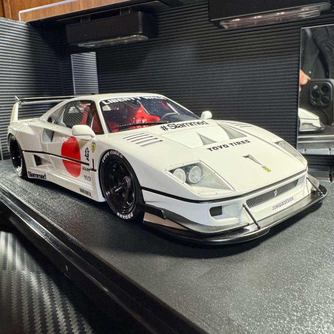 絶版未展示品 GT SPIRIT 1/18 LB-WORKS フェラーリ F40