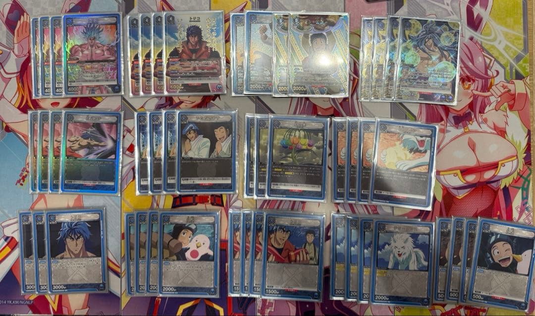 【UNION ARENA 】青トリコ デッキ ユニチケとst込み 一部パラレル