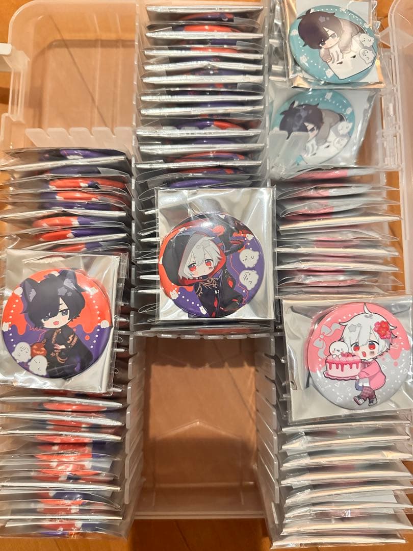 まふまふ そらる After the Rain 缶バッジ