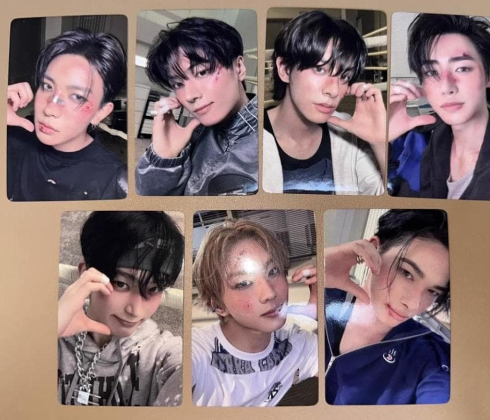 enhypen 中華 北京 一直娱 yzy 2.0ラキドロ トレカ 全員 2 - メルカリ