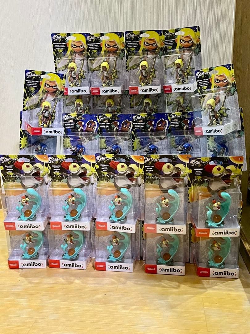 新品未開封未使用 スプラトゥーン アミーボ まとめ 計26体