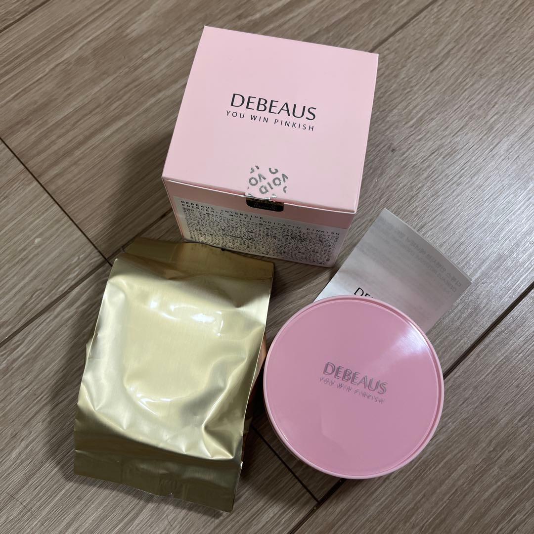 正規品】デビュース DEBEAUS クッションファンデーション ピンク