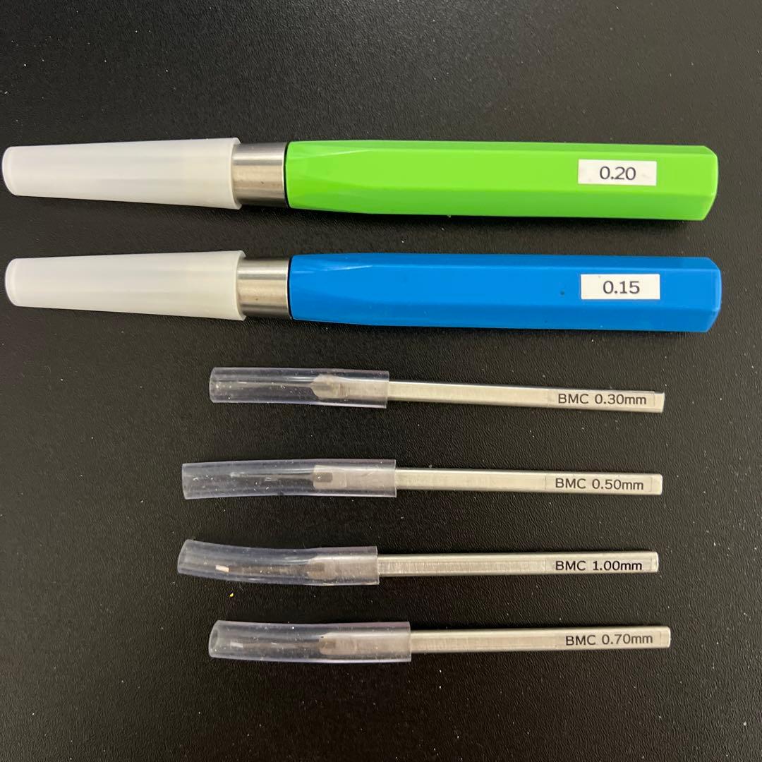 BMCタガネ　6本セット BMCタガネ、スジボリ（スジ彫り）工具です。ガンプラ、フィギュア