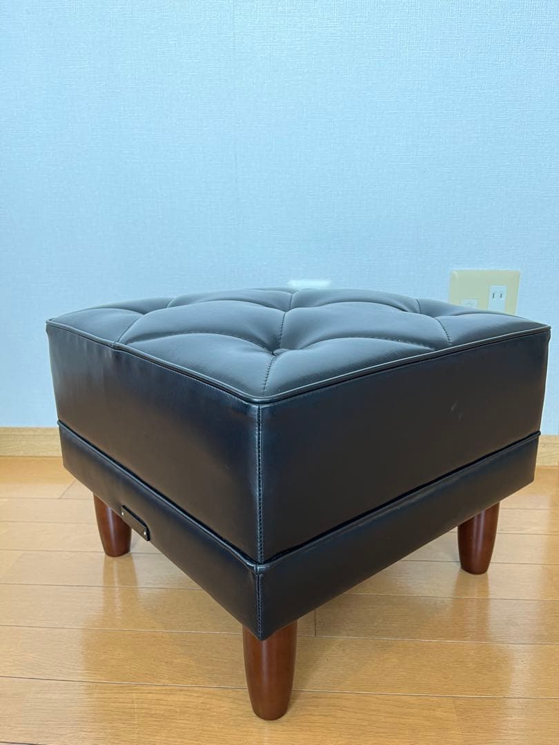カリモク60 オットマン ブラック