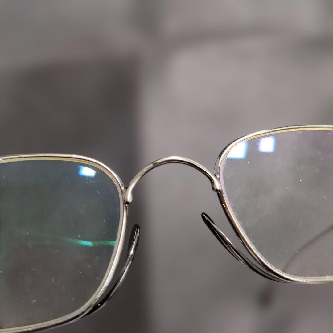 G.B.Gafas メガネ ヴィンテージ シルバー