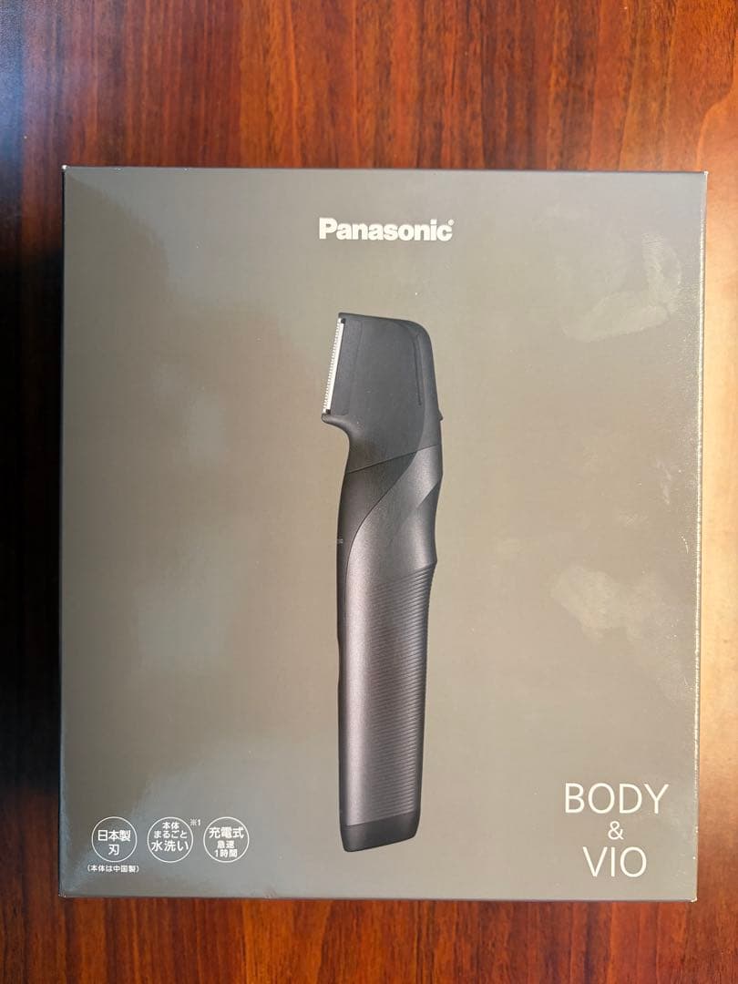 【新品】パナソニック ER-GK82-K メンズグルーミング ボディトリマー 黒