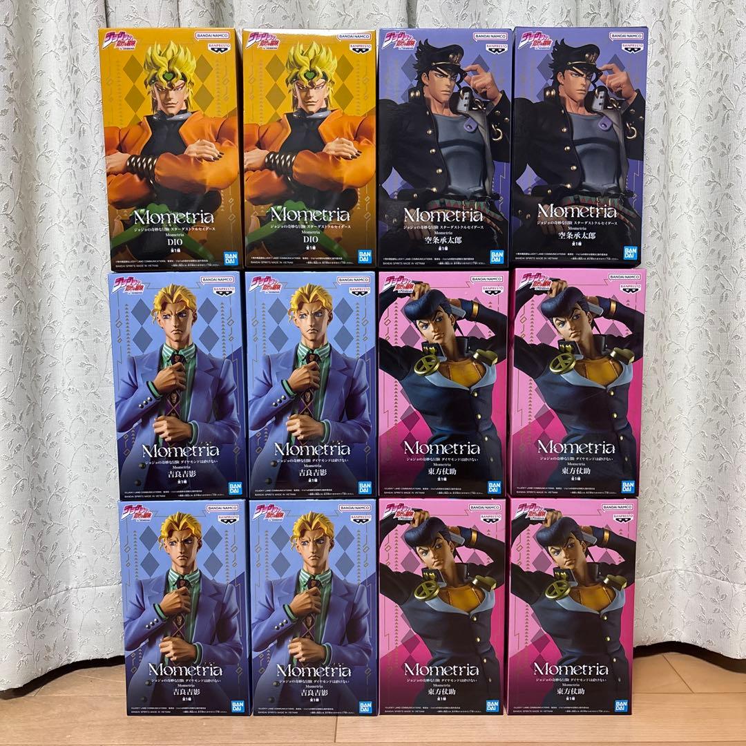 ジョジョの奇妙な冒険　Mometria フィギュア　12個セット