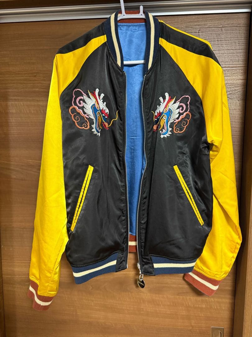 DIESEL 刺繍ドラゴン スカジャン Mサイズ