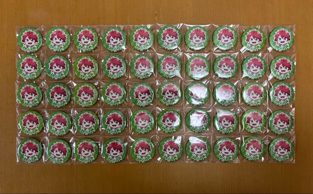 【カラフルピーチ】缶バッジ2023じゃぱぱ50点セット