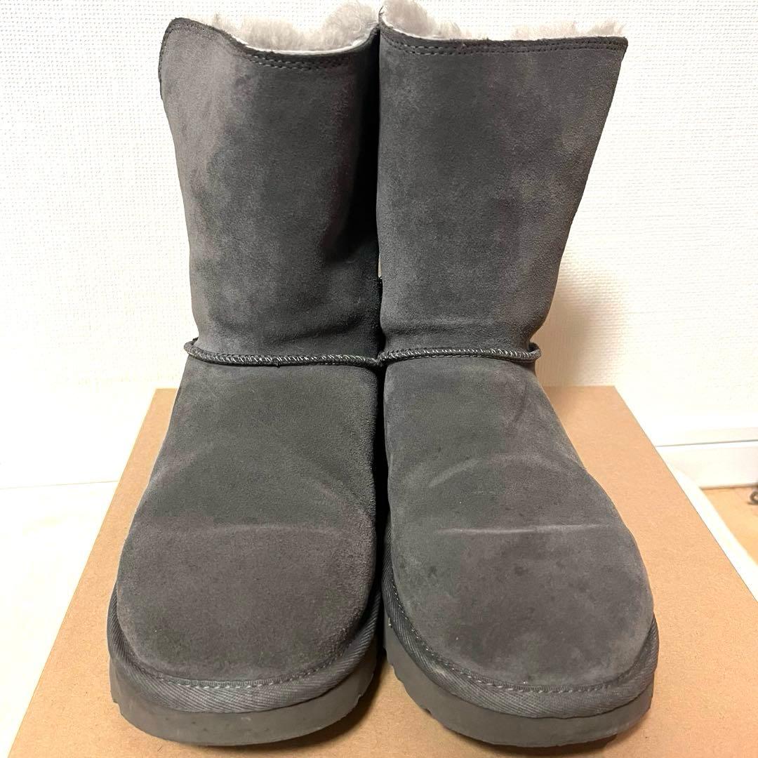 UGG アグ ムートンブーツ 25cm グレー - メルカリ