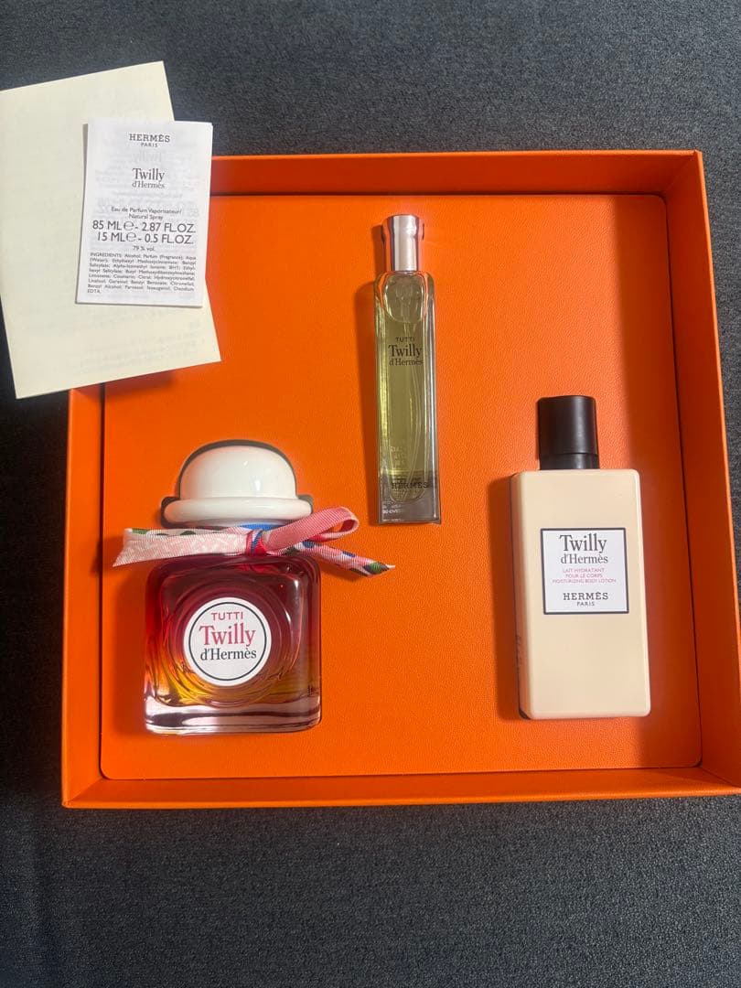 HERMES Twilly d'Hermès 香水ギフトセット