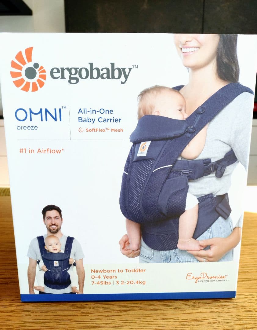 【お値下げ中】ergobaby OMNI breeze 抱っこひも