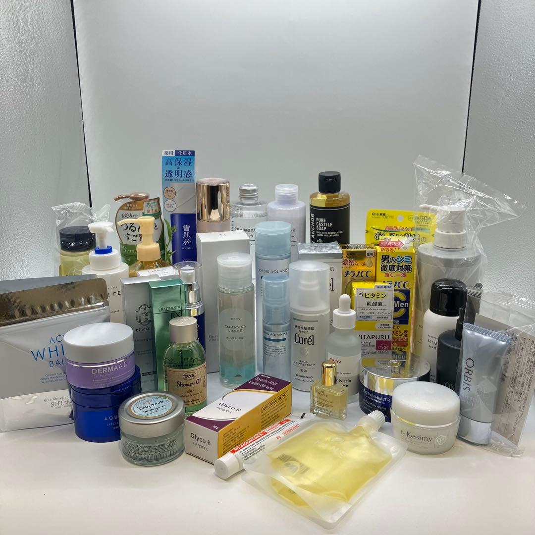 基礎化粧品 まとめ売り 洗顔 クレンジング 化粧水 美容液 乳液 クリーム 新品