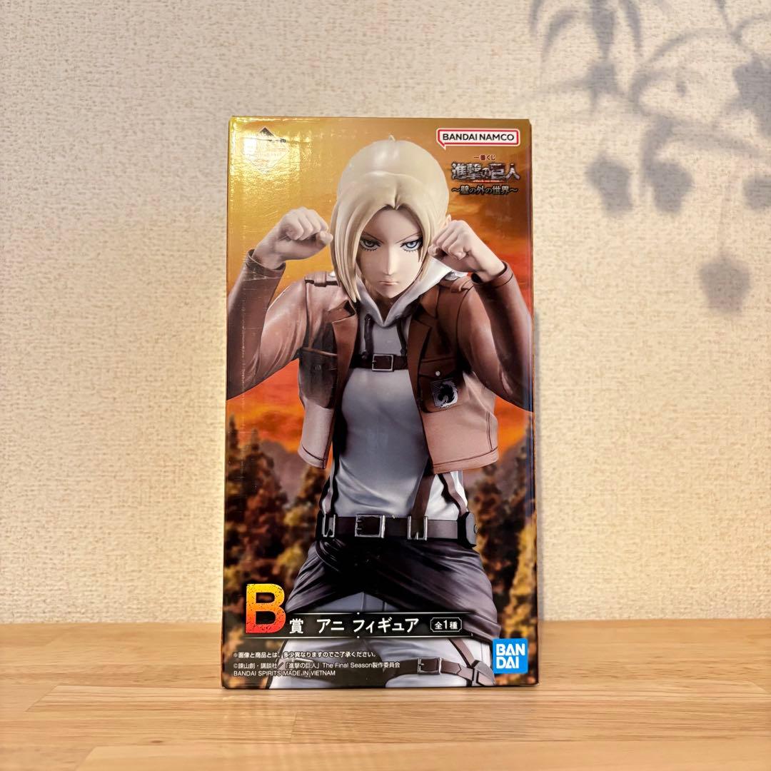 進撃の巨人　一番くじB賞　アニ　フィギュア 進撃の巨人 一番くじ B賞 アニ・レオンハート フィギュア - メルカリ