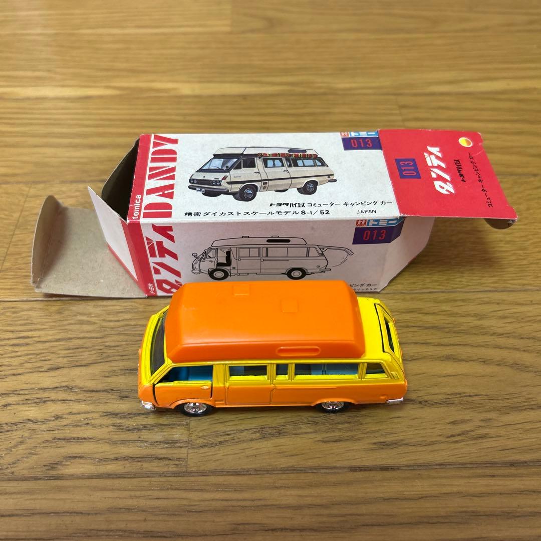 トミカダンディ ダイキャスト トヨタハイエース コミューターキャンピングカー
