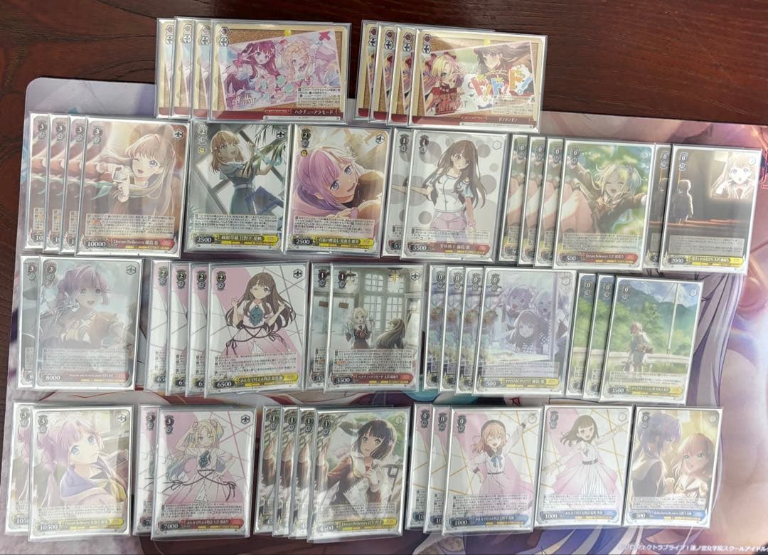 【早い者勝ち】ヴァイスシュヴァルツ　蓮ノ空　8電源デッキ　スリーブ&あまり付き