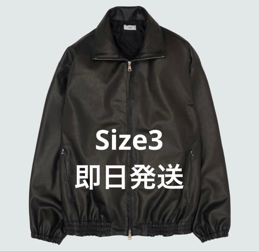 サイズ3 ブラックYOKE Carf Leather Truck Jacke Carf Leather Truck Jacket | YOKE Official Website