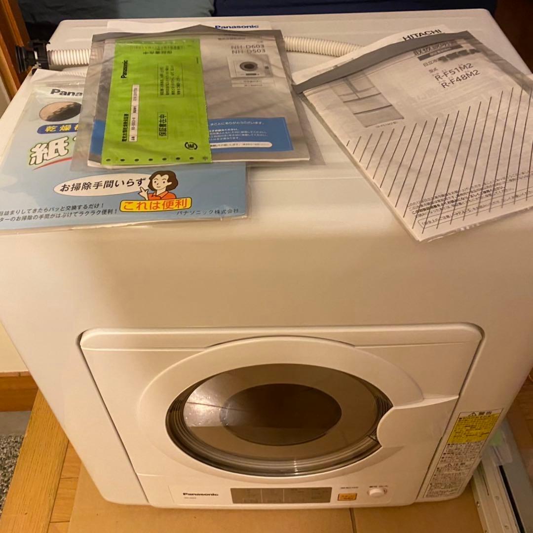 衣類乾燥機　Panasonic NH-D603