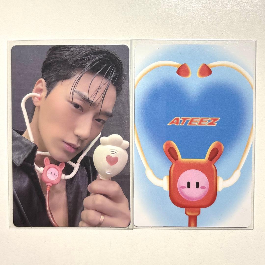 ateez サン US B&N トレカ