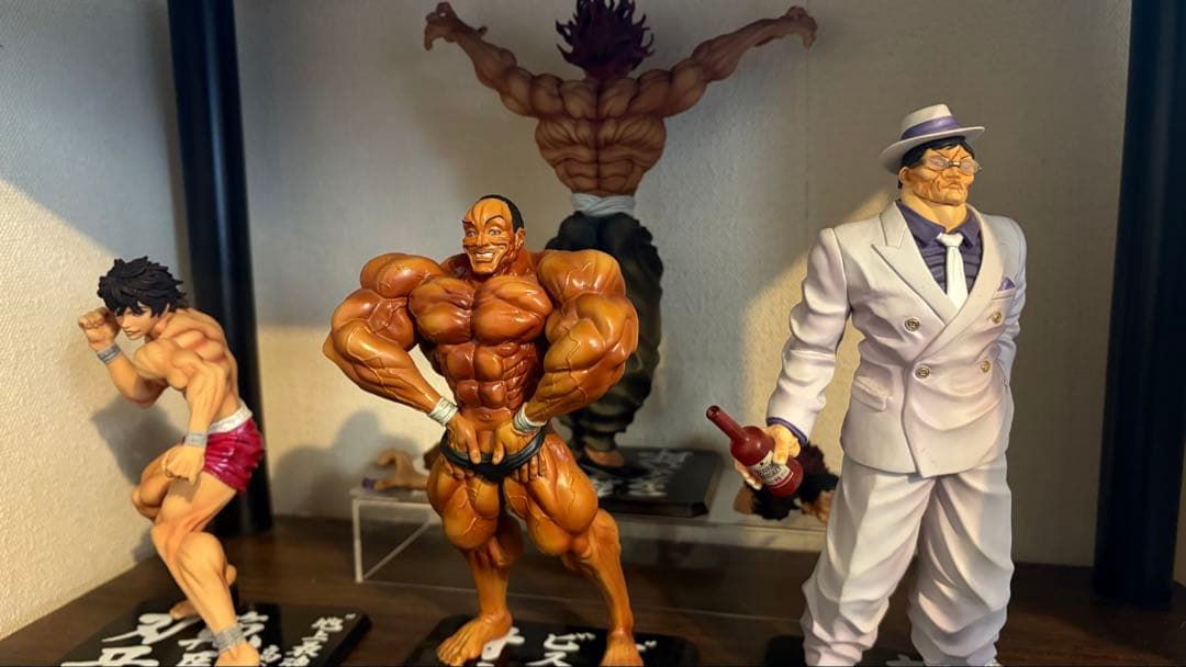 フィギュアーツZERO 範馬刃牙セット　刃牙　範馬勇次郎　オリバ　花山薫