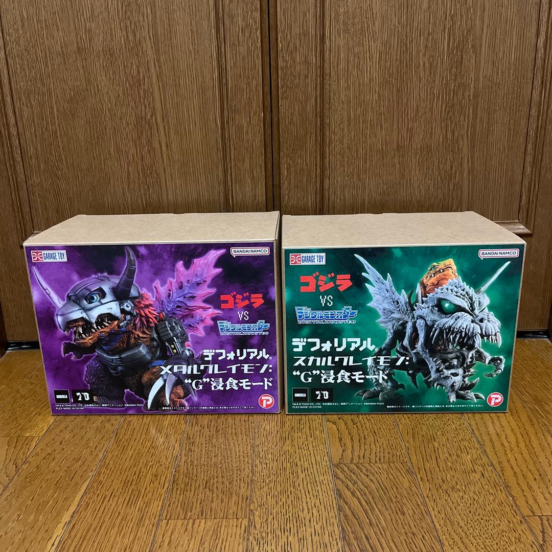 【未開封】デフォリアル　メタルグレイモン、スカルグレイモン　G浸食モード　セット デフォリアル スカルグレイモン：”G”浸食モード | デジモン