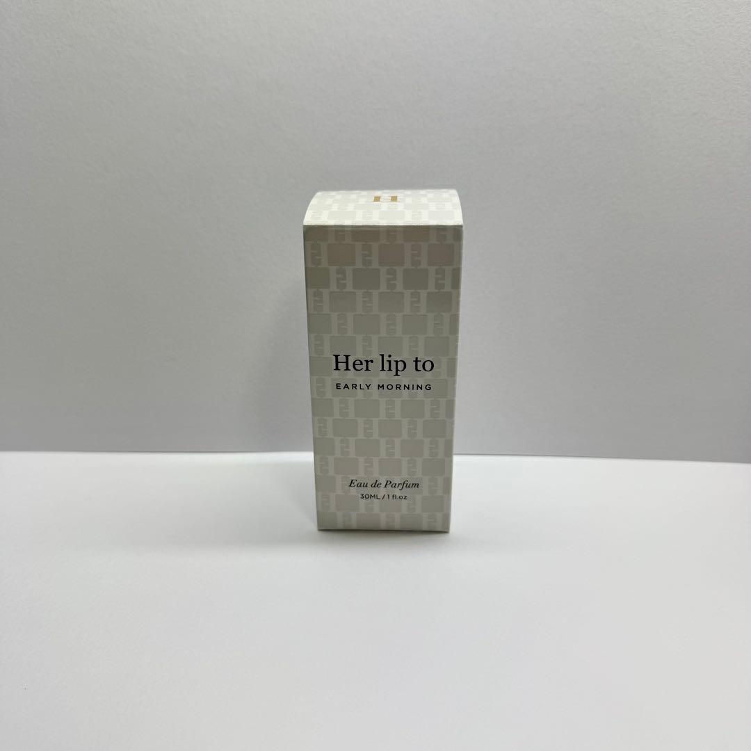 【新品未開封】Her lip to オードパルファム EARLY MORNING