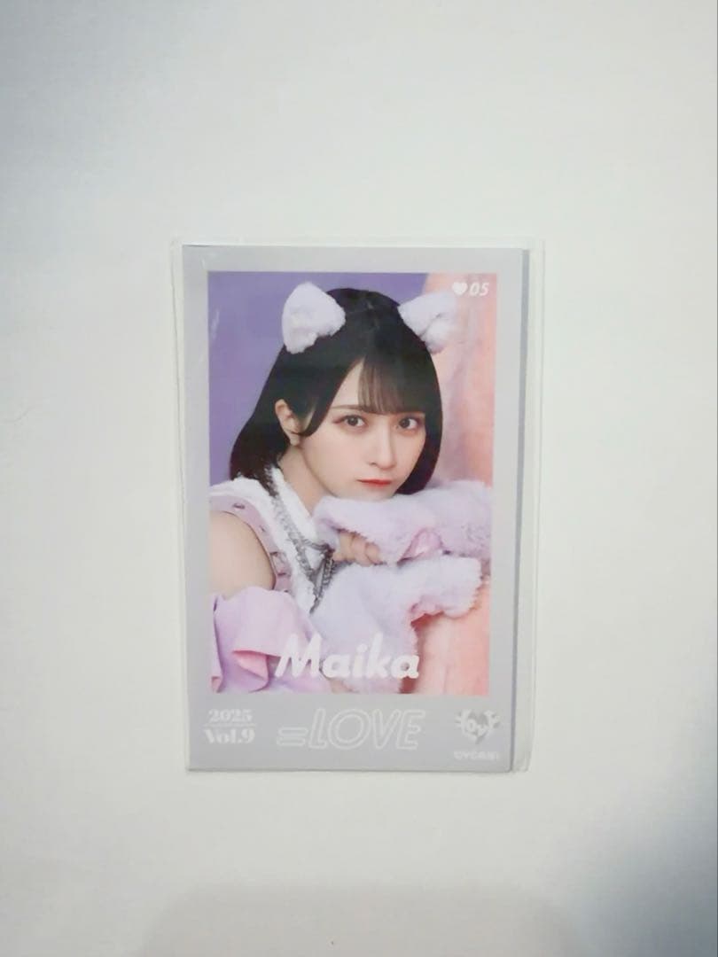 つ*ふ様 イコラブ 佐々木舞香 ミニフォト レア 猫衣装 LOVE 佐々木舞香 ミニフォトカード vol.9 レア 猫衣装 イコラブ - メルカリ