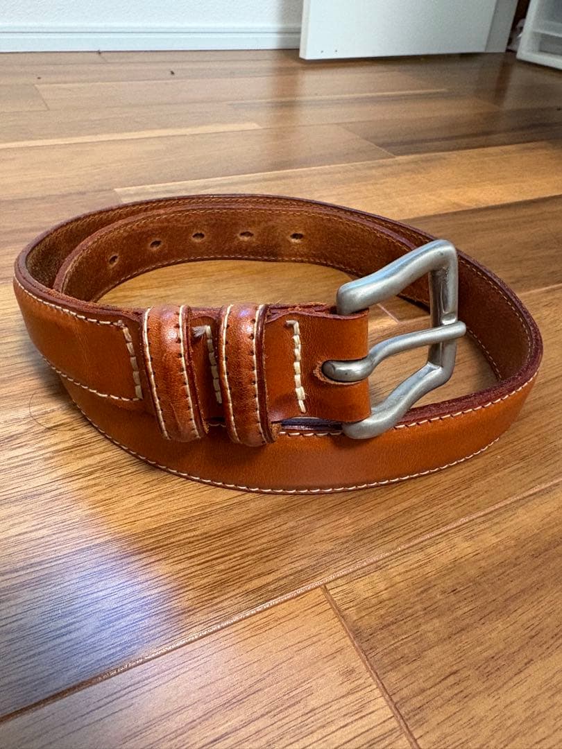 McROSTIE マクロスティベルト スコットランド製 McROSTIE マクロスティ MRG 724 BELT ベルト ブライドルレザー