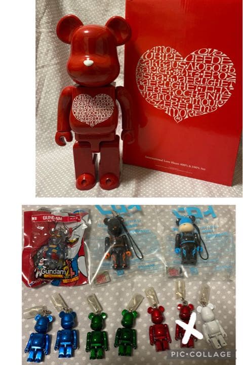 【極美品/希少/セット売り】400% ベアブリック　アレキサンダー・ジラルド 極美品/希少/セット売り】400% ベアブリック アレキサンダー・ジラルド