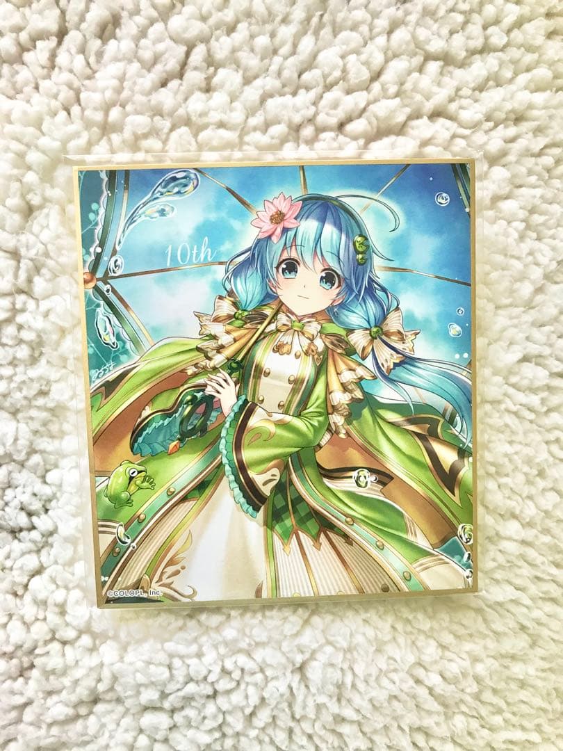 白猫プロジェクト コロプラフェスくじ ミニ色紙 ツユハ