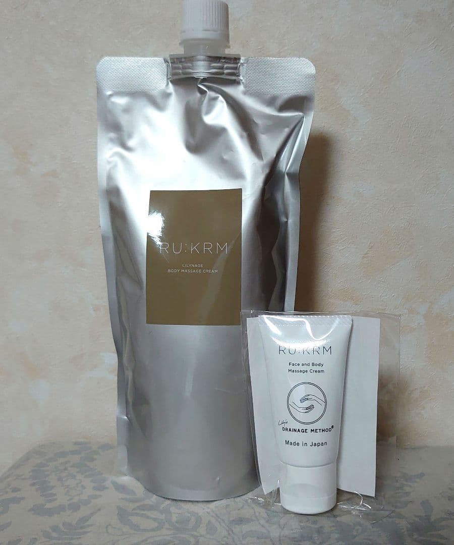 RU:KRM クラシック詰替/フェイス&ボディマッサージクリーム ミニサイズ