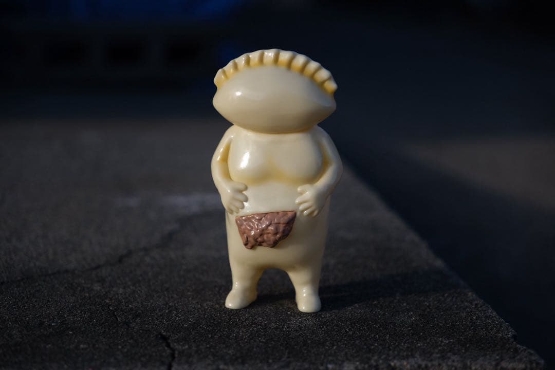 エンビー　ギョーザ男　ソフビ