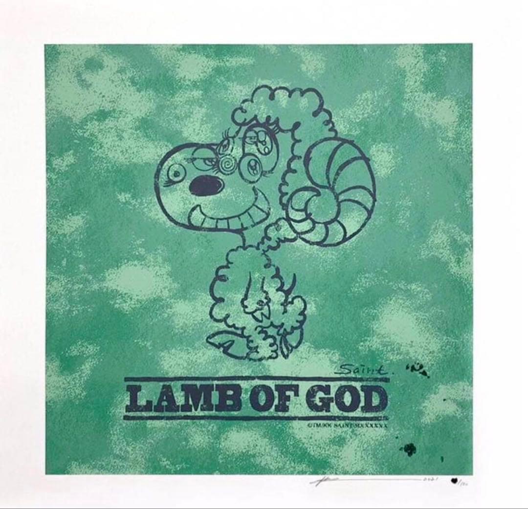 村上隆×細川雄太 シルクスクリーン 額装済