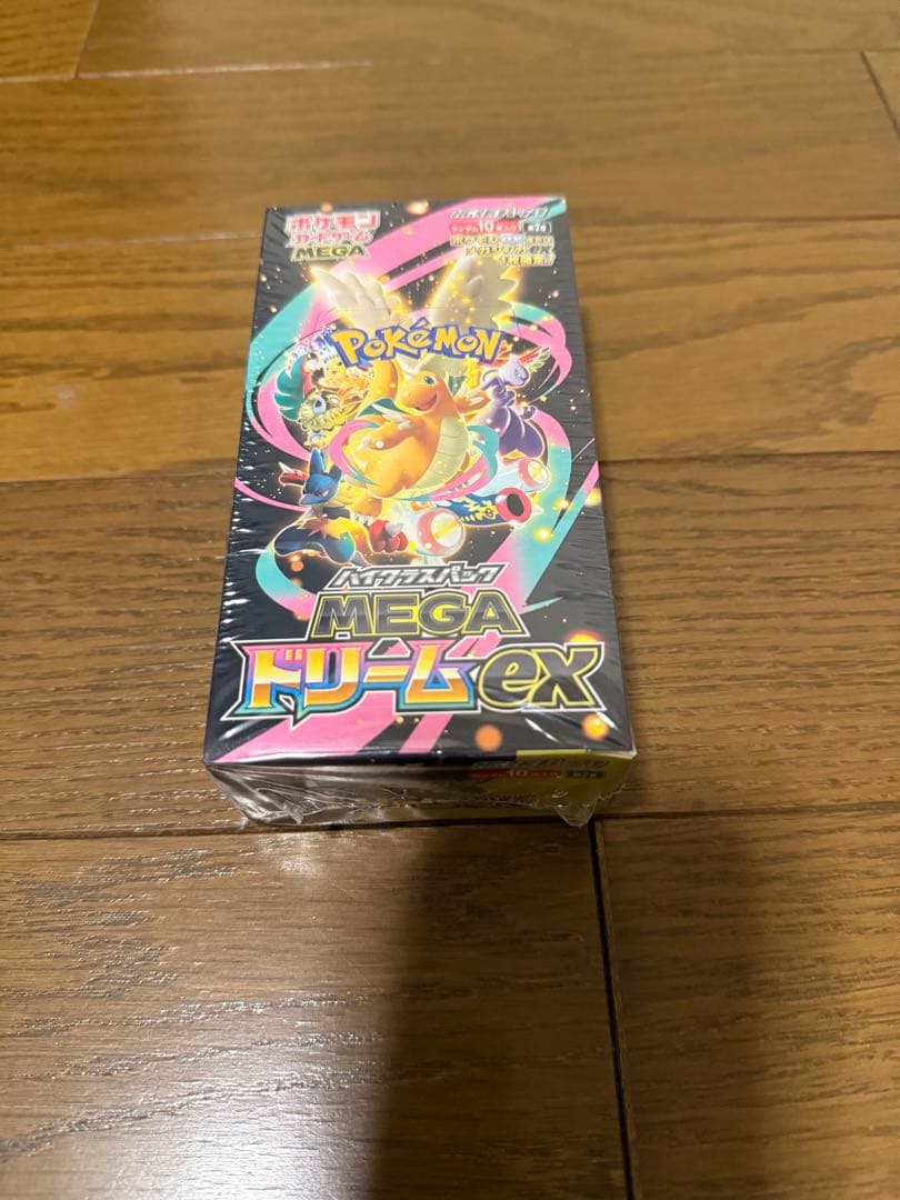ポケモンカード MEGA ドリームEX 10パック入り未開封シュリンク付き