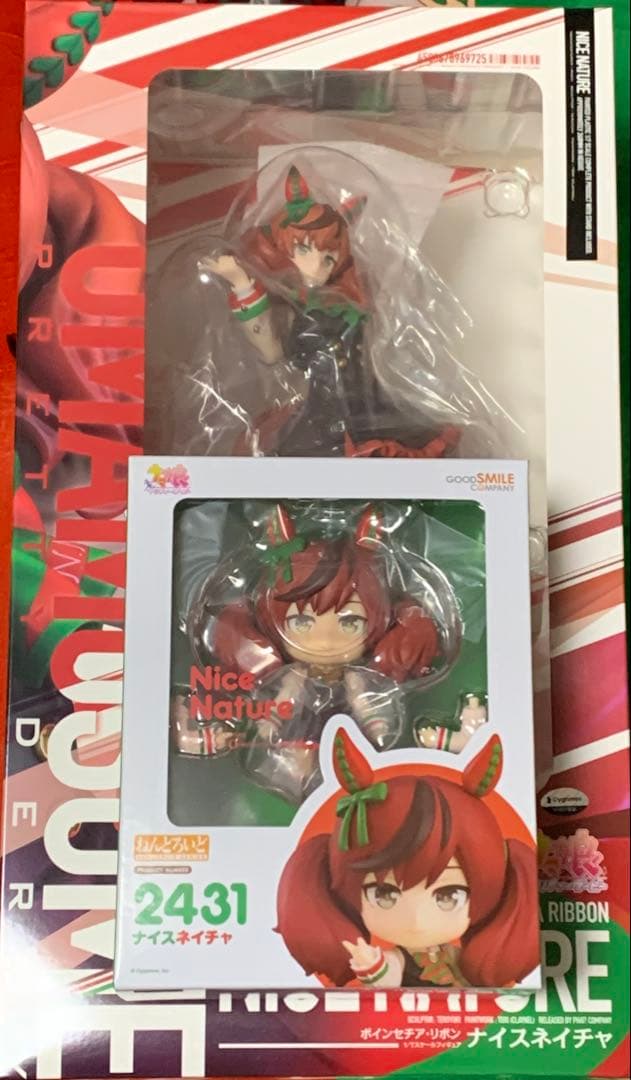 【未開封】ファットカンパニー ウマ娘 ナイスネイチャフィギュア＆ねんどろいど