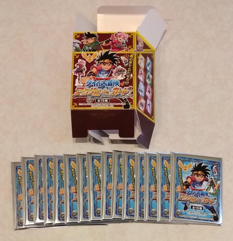 ドラゴンクエスト ダイの大冒険 アクリルdeカード BOX（15個入