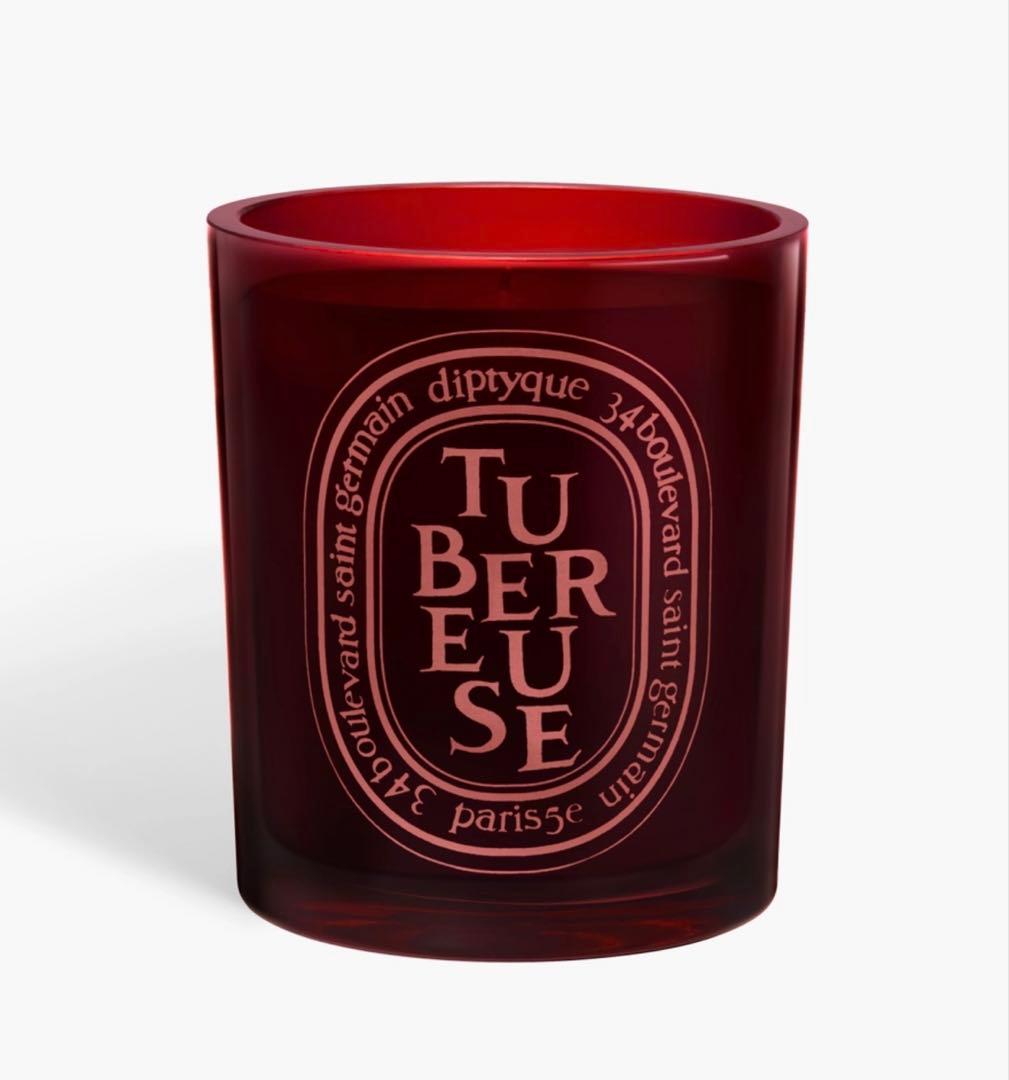 新品未開封diptyque TUBEREUSE カラーキャンドル　300g