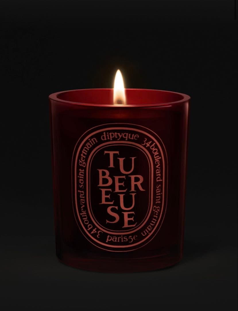 新品未開封diptyque TUBEREUSE カラーキャンドル 300g - メルカリ
