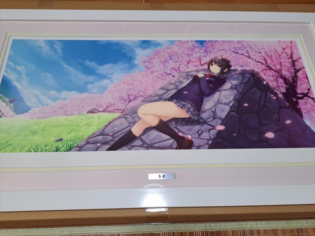 珈琲貴族　春音　アールビバン　版画　箱・保証書有り ART VIVANT(アールビバン) 珈琲貴族 水椿 版画｜トレファクONLINE