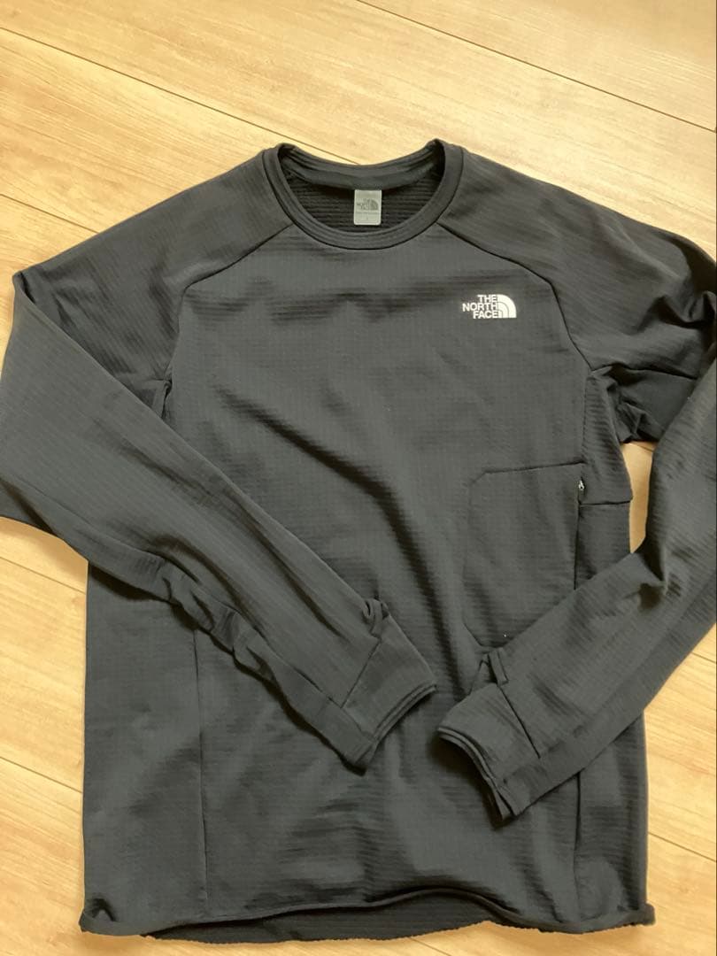 新品未使用 サーマルバーサグリッドクルー ブラック ノースフェイス