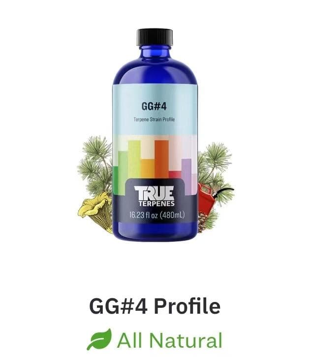 TRUE テルペン 香料 CBD CBN CBG 10ml ゴリラグルー