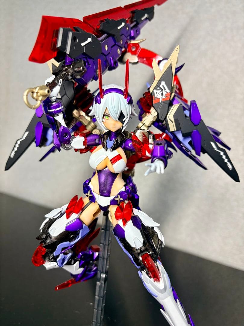 メガミデバイス 皇巫 スサノヲ【塗装済み完成品】 メガミデバイス』皇巫スサノヲが堂々プラモデル化！ボリュームアップ