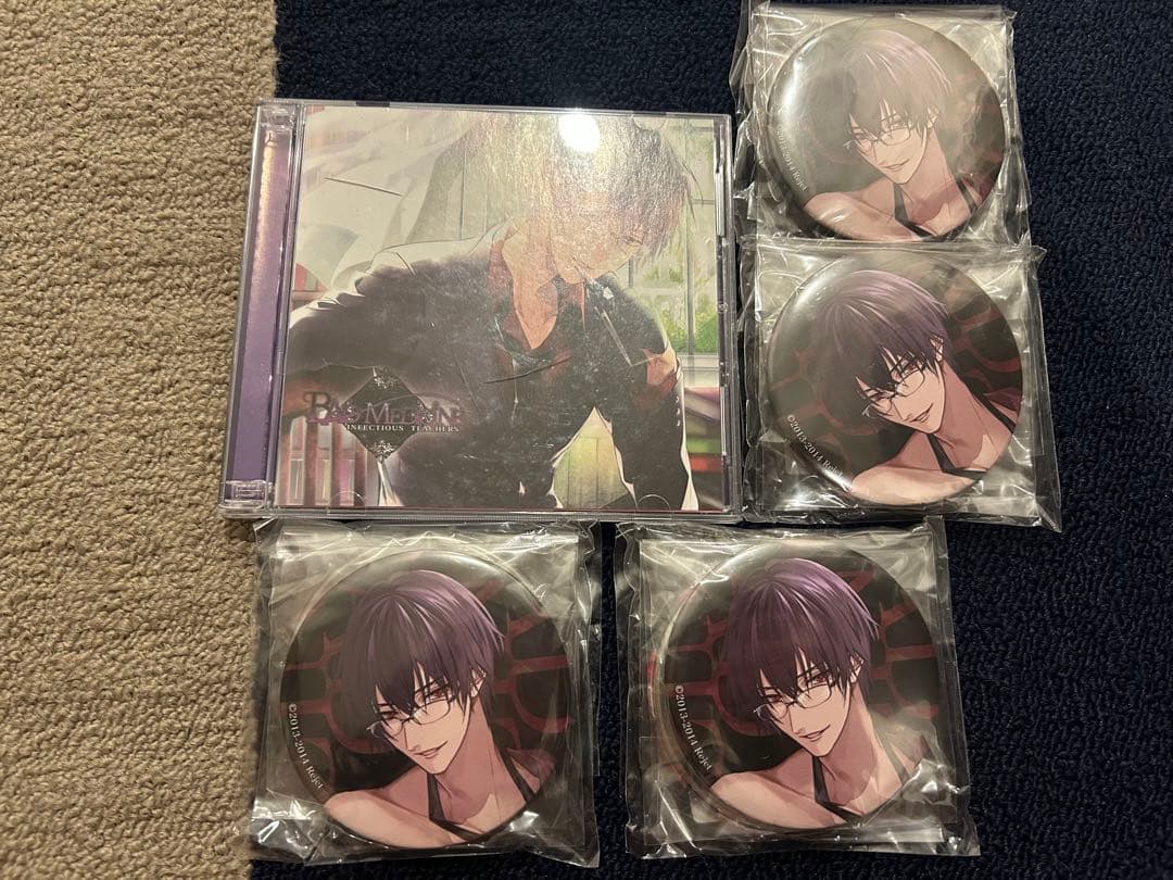 BAD MEDICINE バディスン 志奴要 CD 缶バッジ