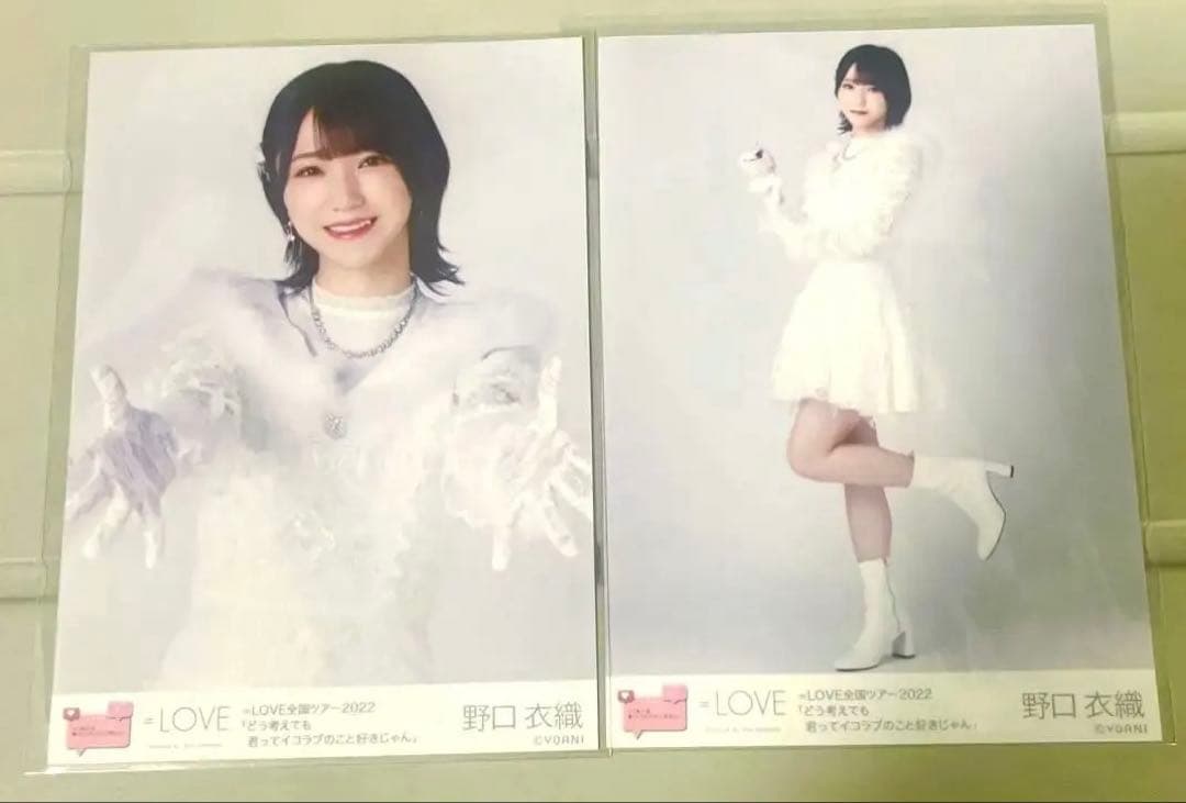 イコラブ 野口衣織 生写真 the 5th ザゴス セミコン 全国ツアー2022