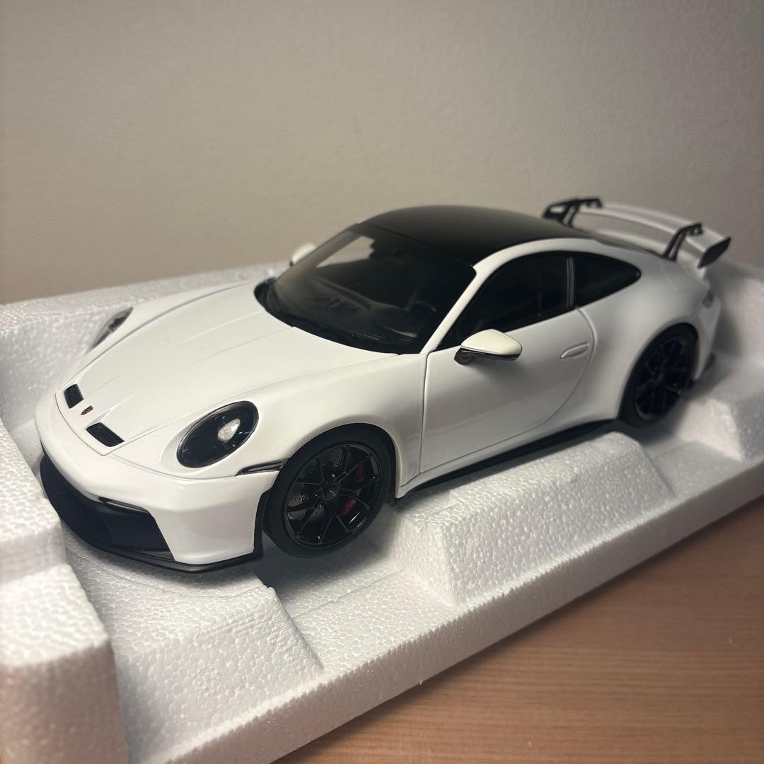 NOREV Porsche 911 GT3 ホワイト 1/18 ミニカー